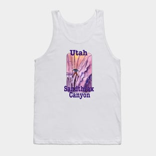 Sandthrax Canyon, Utah Tank Top